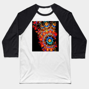 The Door to a Kaleidoscope Crazy World Baseball T-Shirt